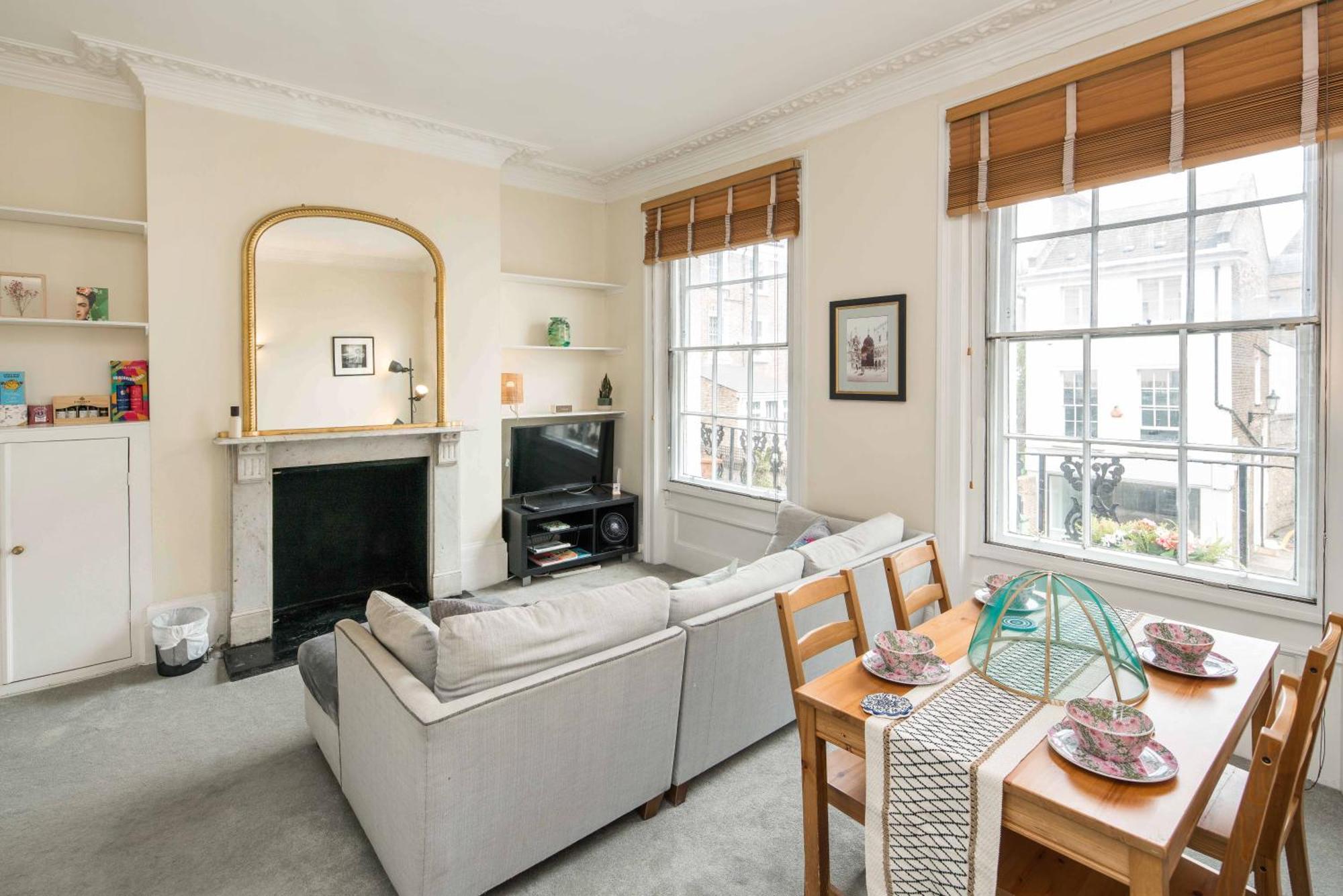 Victorian Garden Retreat: Hyde Park Elegance Apartamento